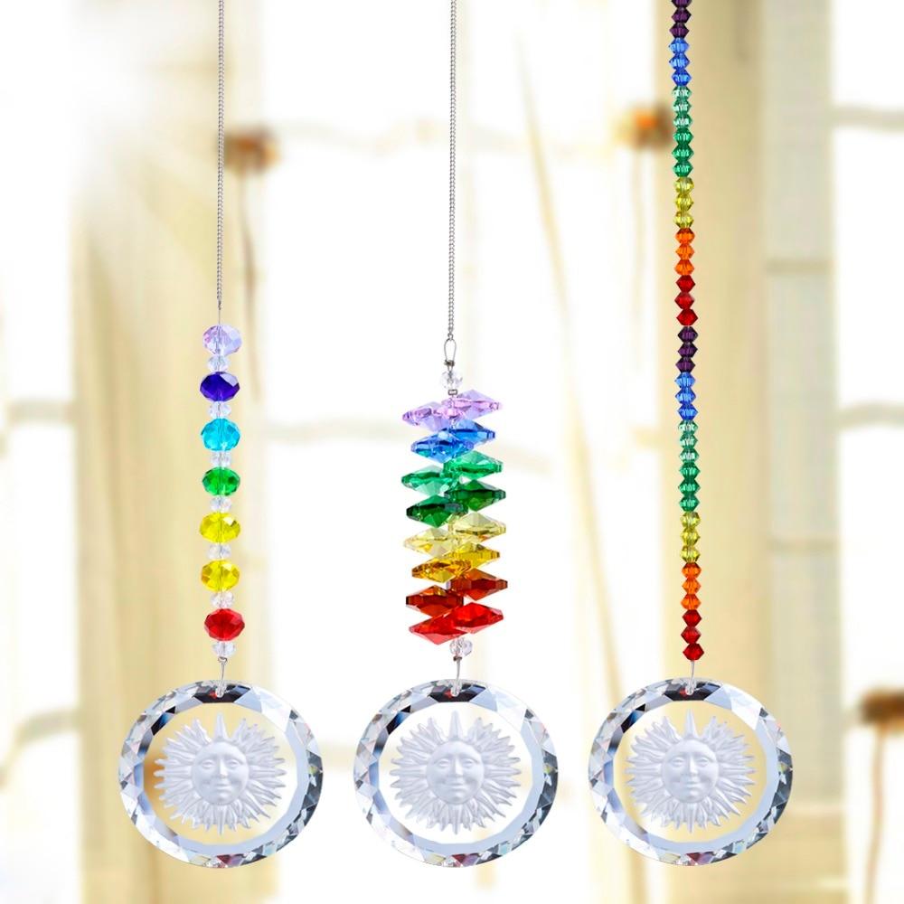 Handmade Crystal Glass Chakra Charm