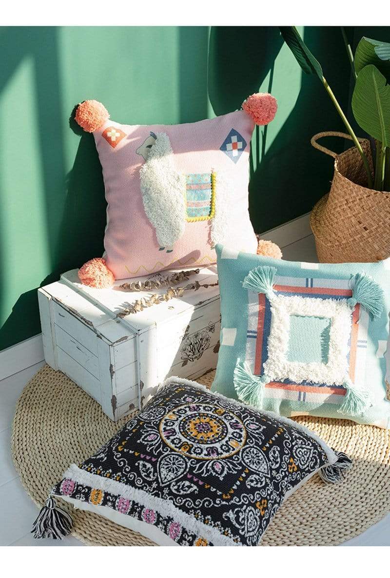Handmade Moroccan Style Cushion Cover