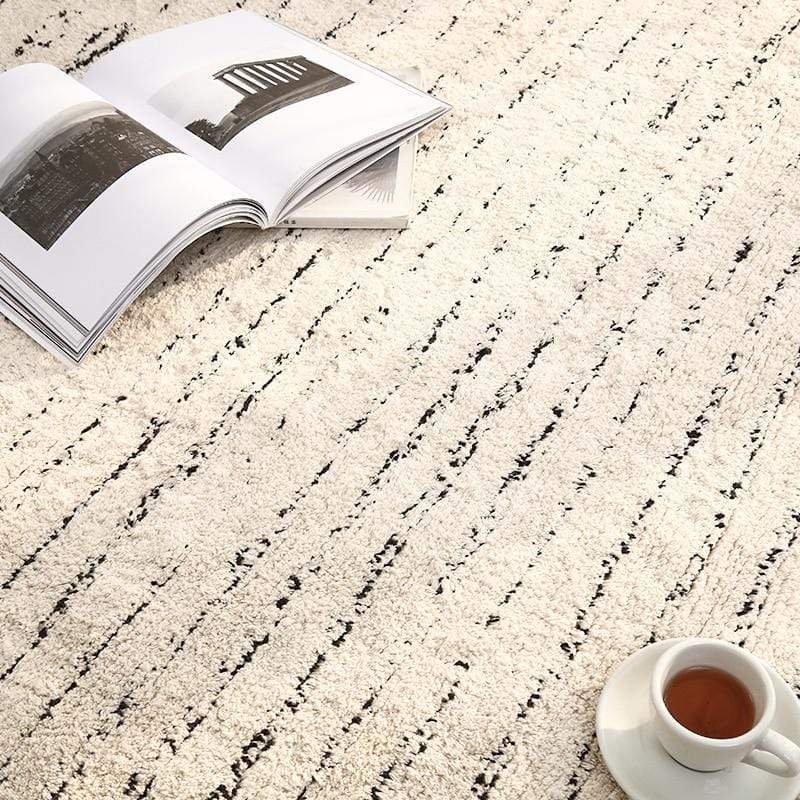 Handmade Morocco Carpets With Tassel