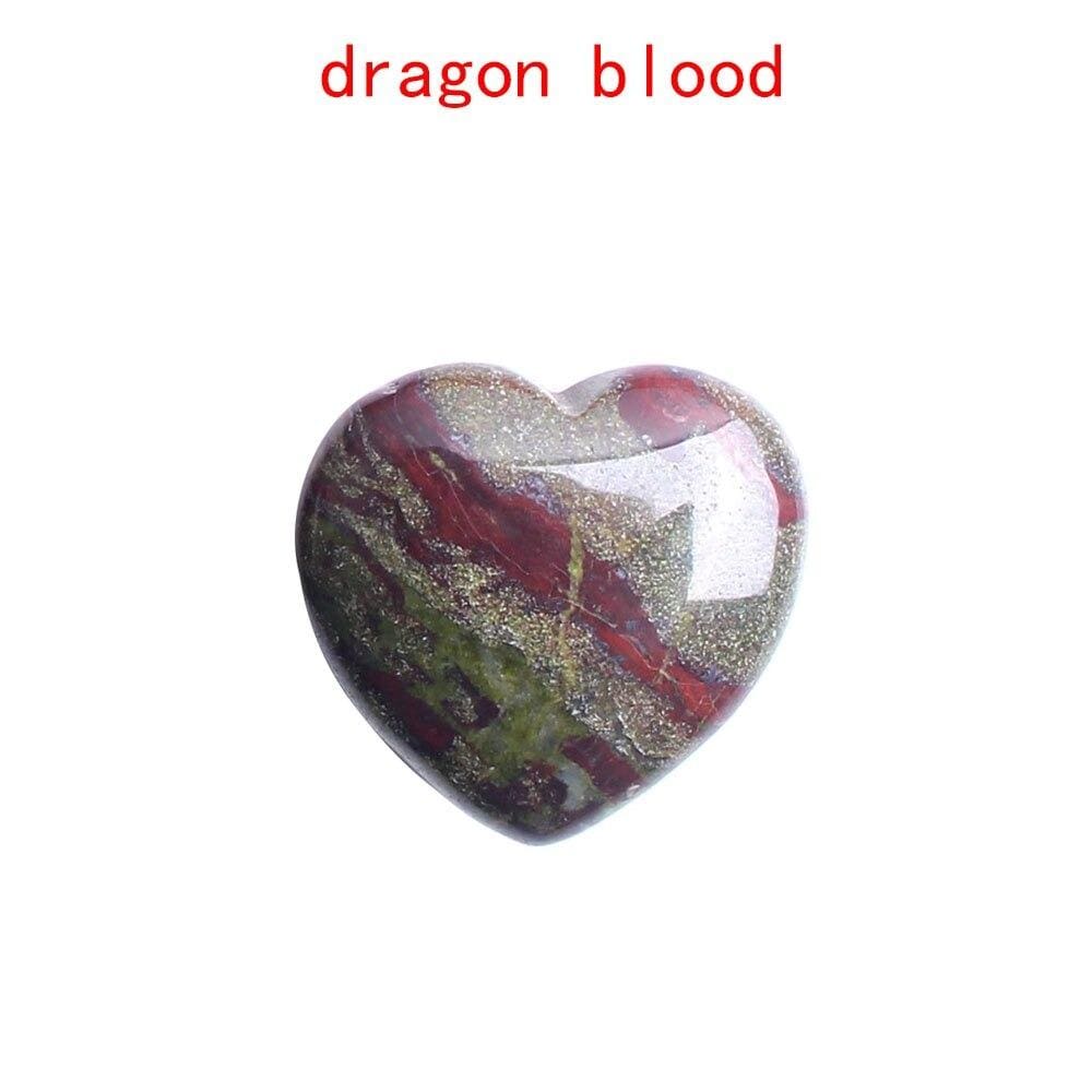 Heart Shaped Crystals Gemstones