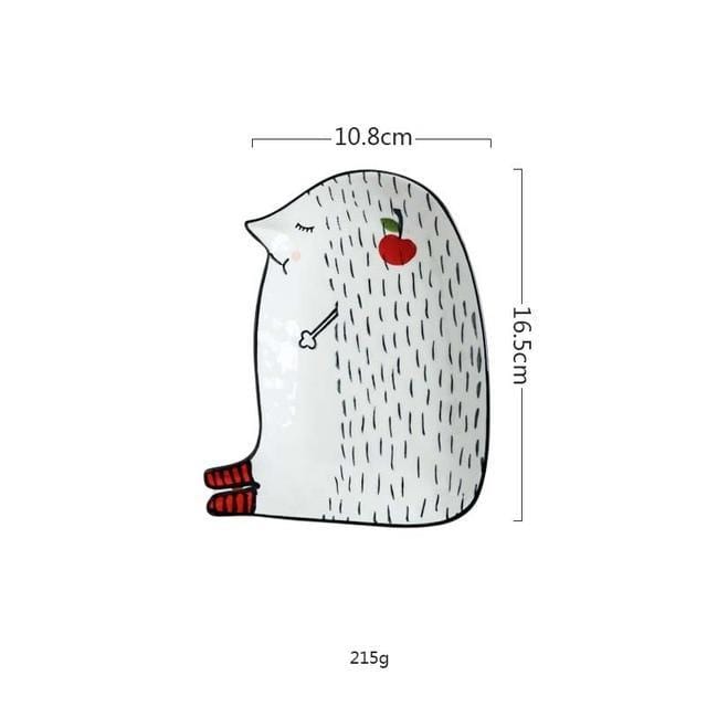 Cute Cartoon Animals Tableware