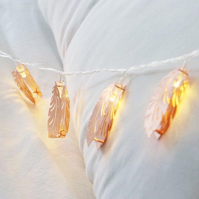Gold Leaf Fairy Lights