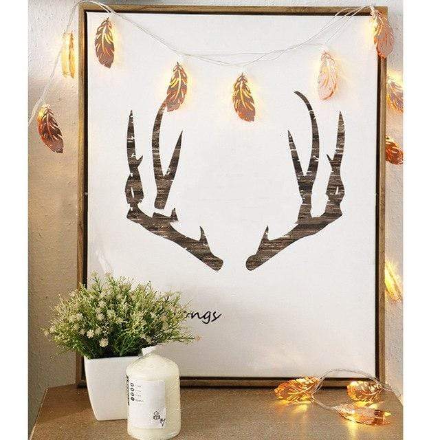 Gold Leaf Fairy Lights
