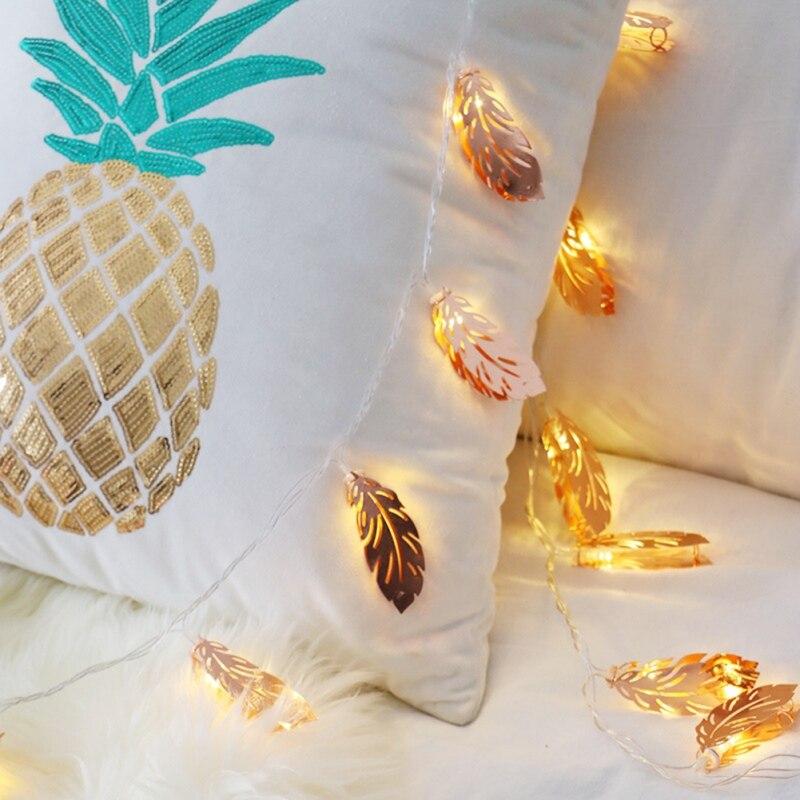 Gold Leaf Fairy Lights