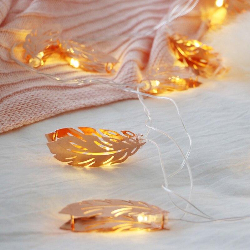 Gold Leaf Fairy Lights