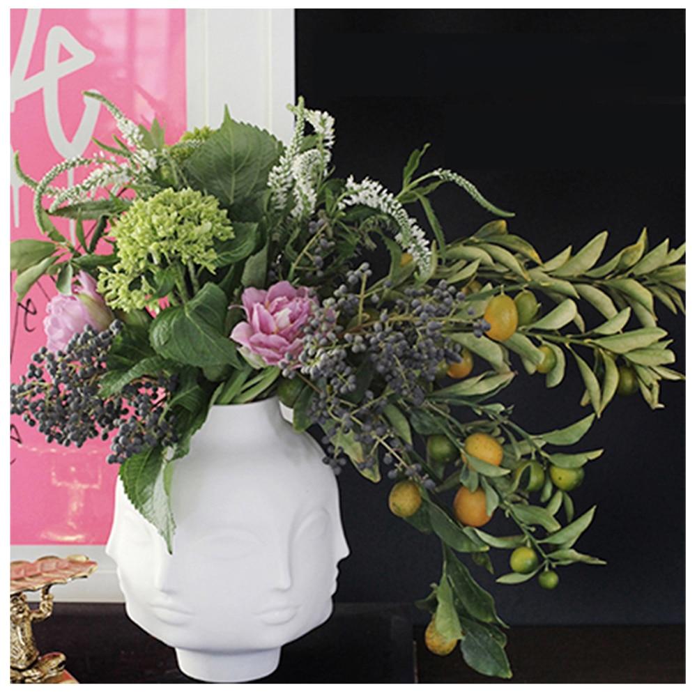 Buddha Head Flower Pots