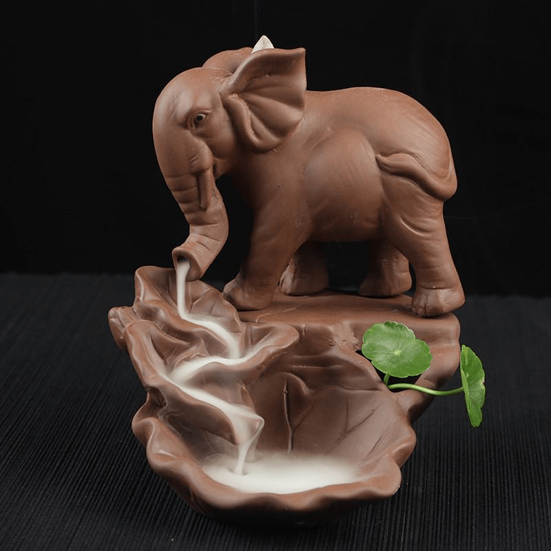Elephant Lake Smoke Backflow Incense Burner