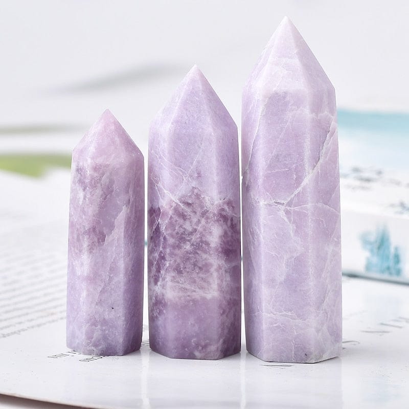 Kunzite Crystal Towers