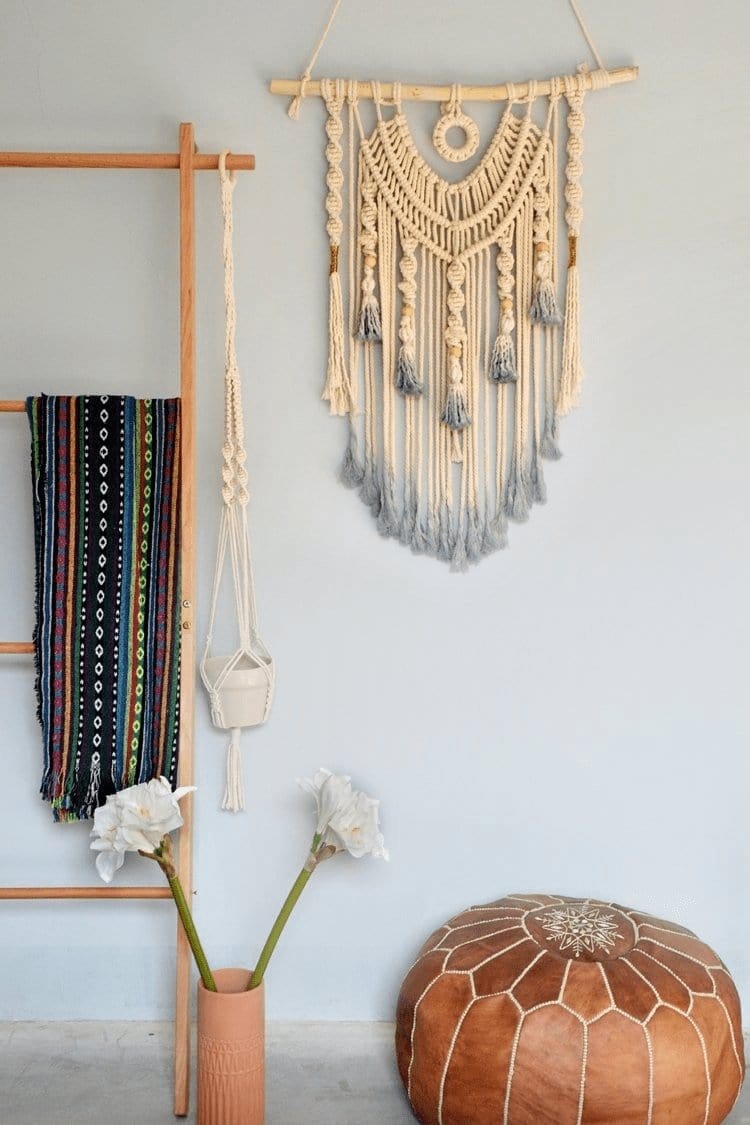 Blue Ends Macrame