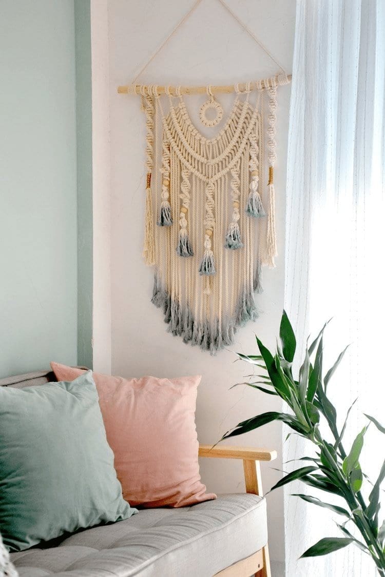 Blue Ends Macrame