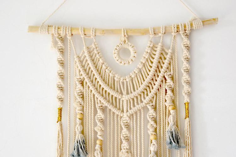 Blue Ends Macrame