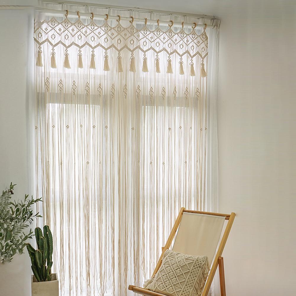 Macrame Curtain Wall Hanging