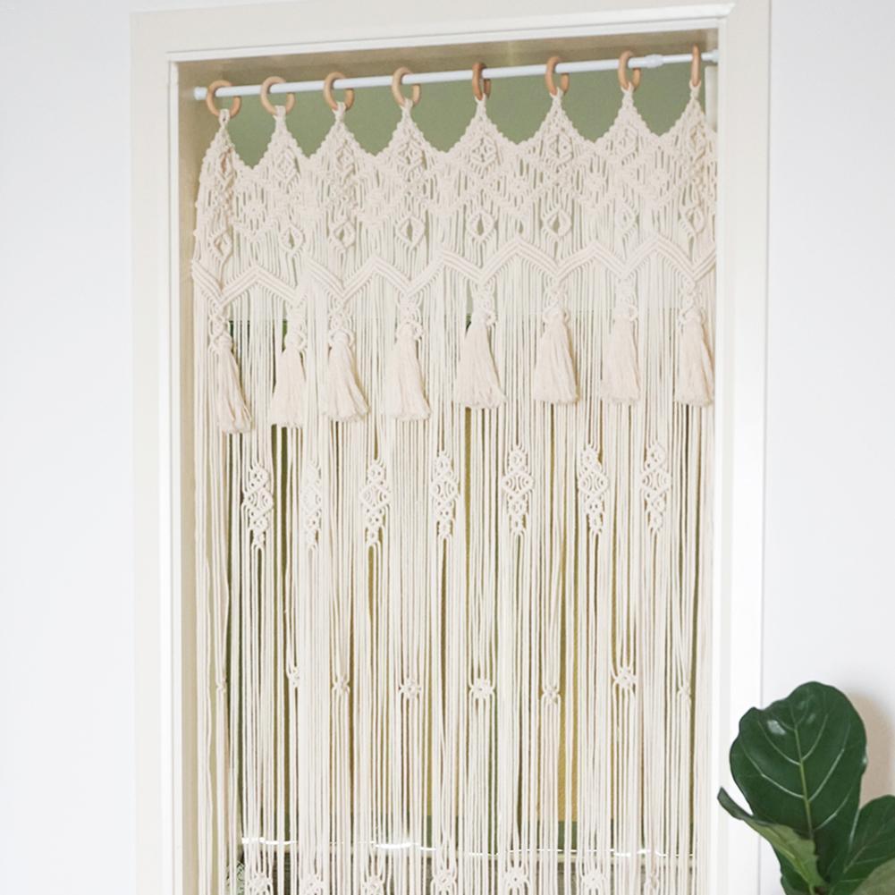 Macrame Curtain Wall Hanging