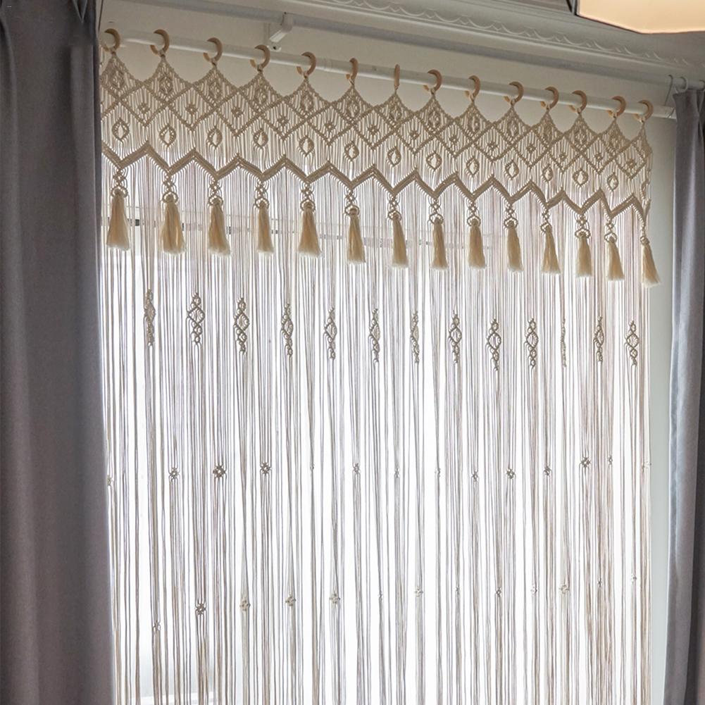 Macrame Curtain Wall Hanging