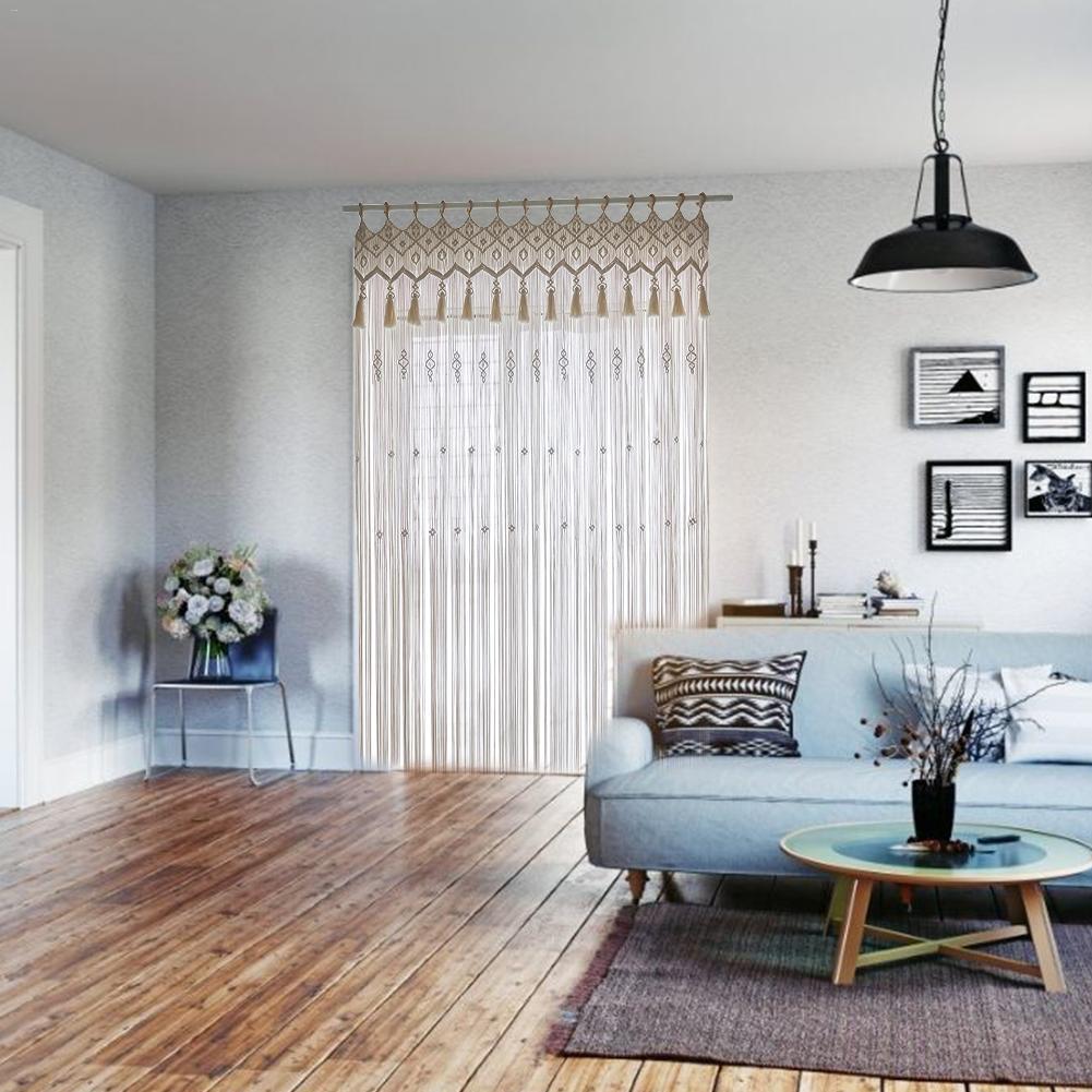 Macrame Curtain Wall Hanging