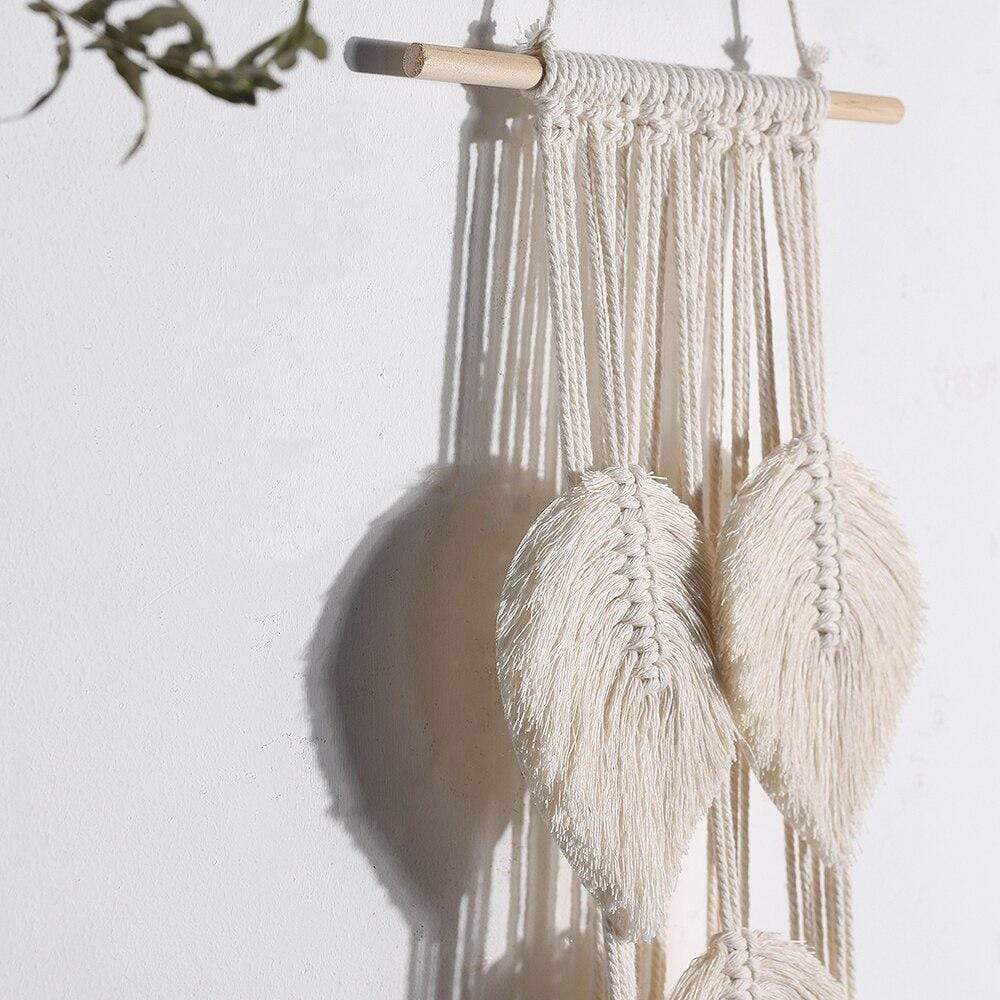 Macrame Leaves Design Plant Hanger