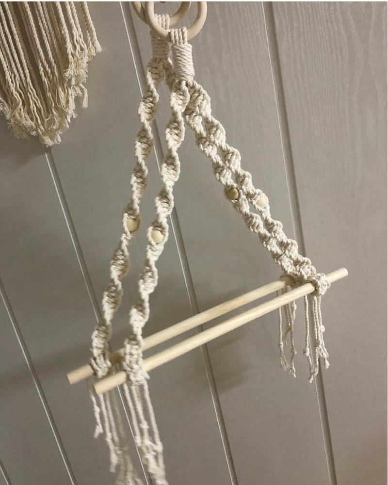 Macrame Toilet Paper Holder