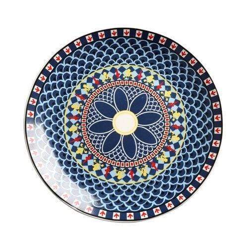 Mandala Ceramic Plates