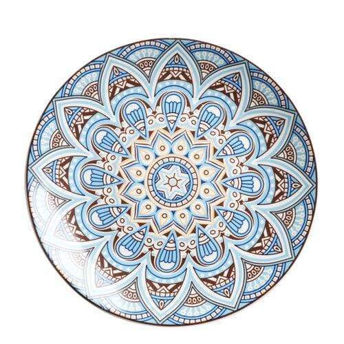 Mandala Ceramic Plates
