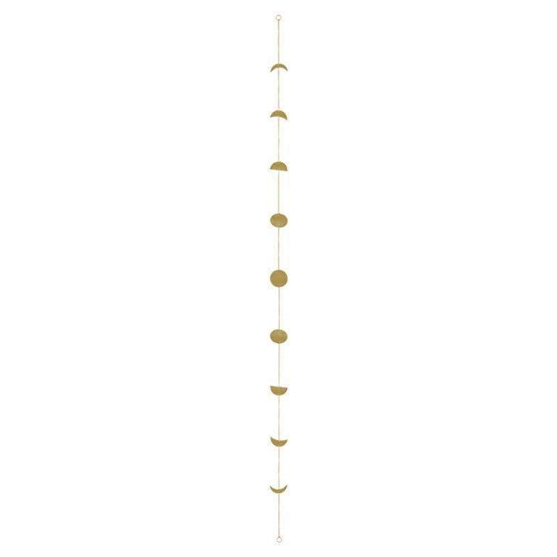 Metal Moon Phases Banner