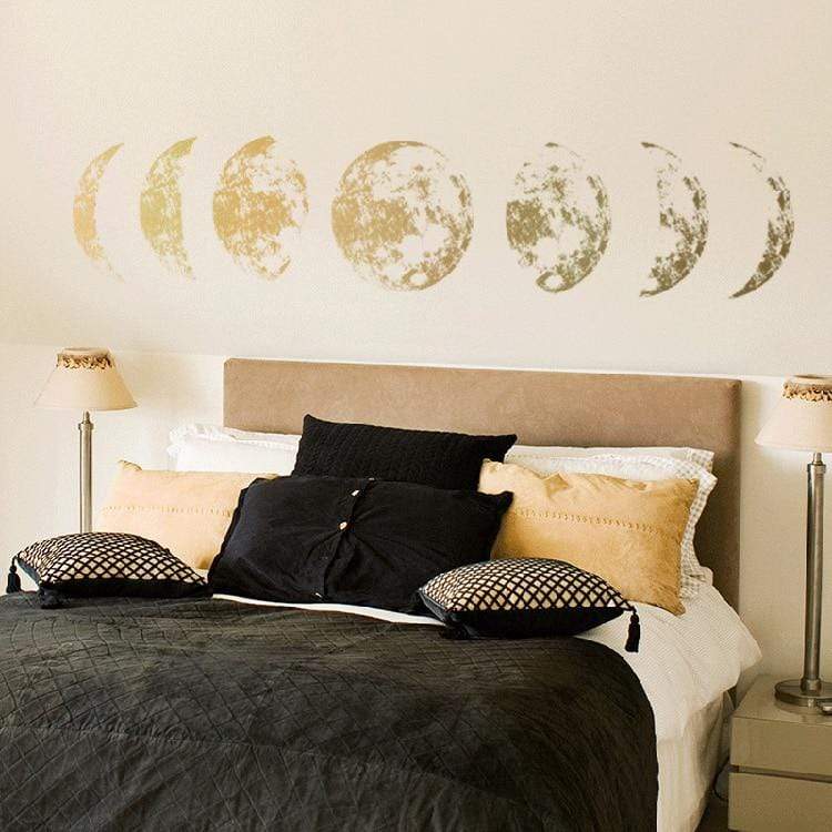 Moon Phases Wall Sticker