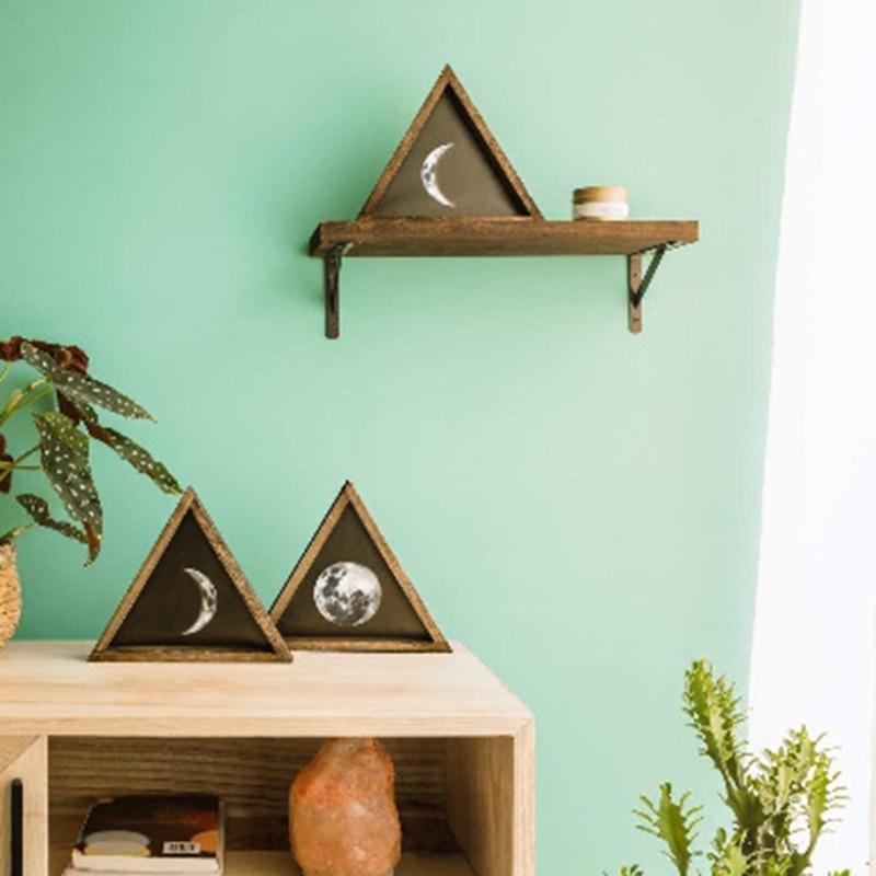 Moon Signs Wooden Wall Hanging