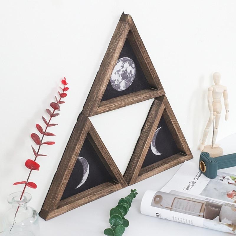 Moon Signs Wooden Wall Hanging
