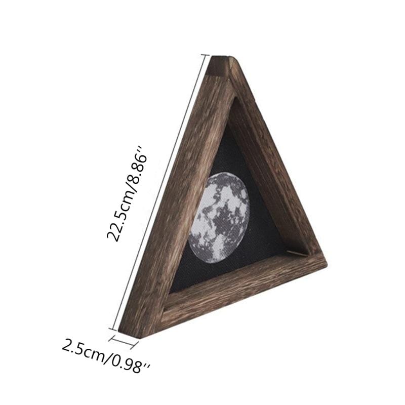 Moon Signs Wooden Wall Hanging