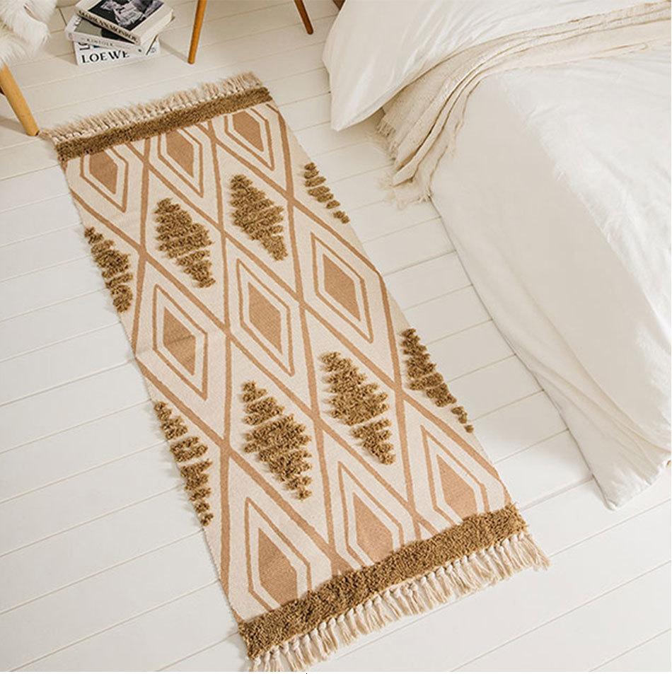 Moroccan Tasseled Rug