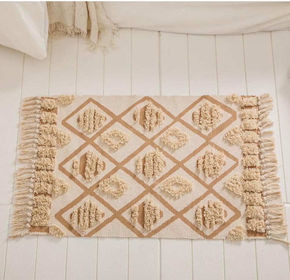 Moroccan Tasseled Rug