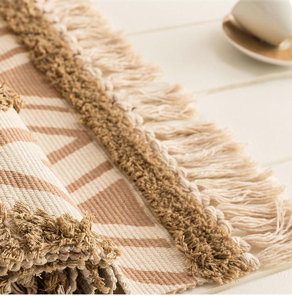 Moroccan Tasseled Rug