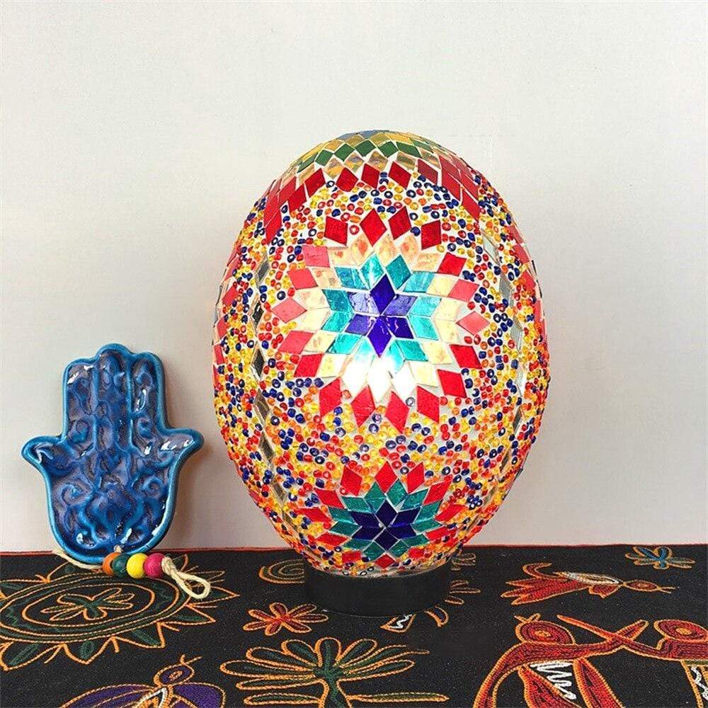 Mosaic Lucky Egg Lamp