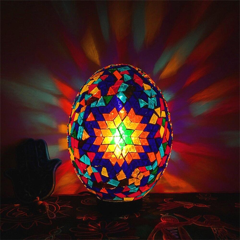 Mosaic Lucky Egg Lamp