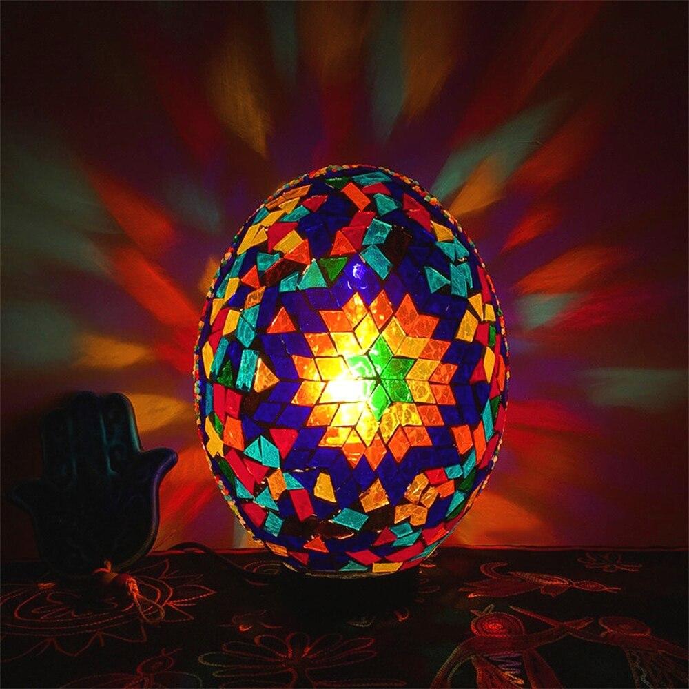 Mosaic Lucky Egg Lamp