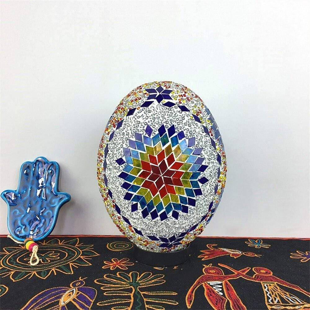 Mosaic Lucky Egg Lamp