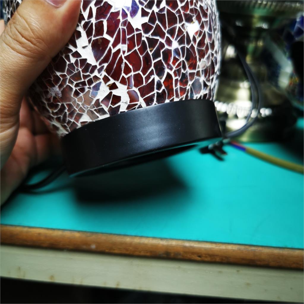 Mosaic Lucky Egg Lamp