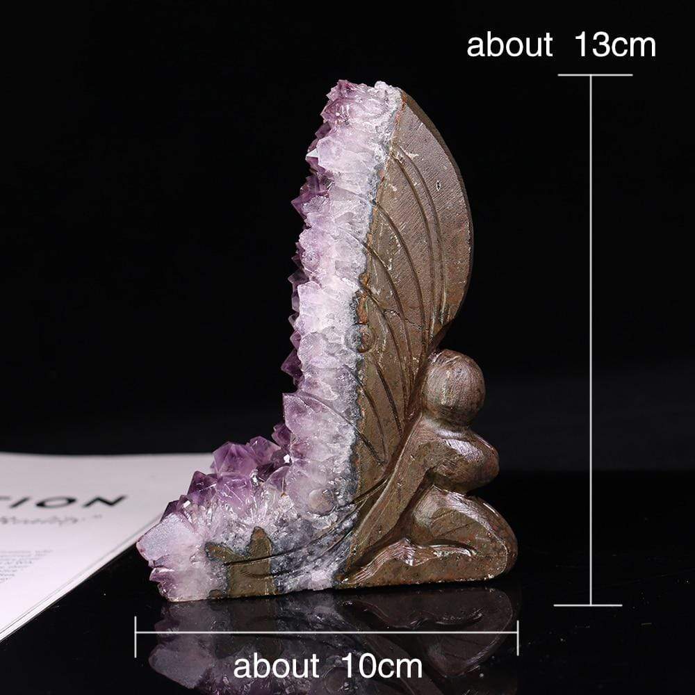 Natural Amethyst Butterfly