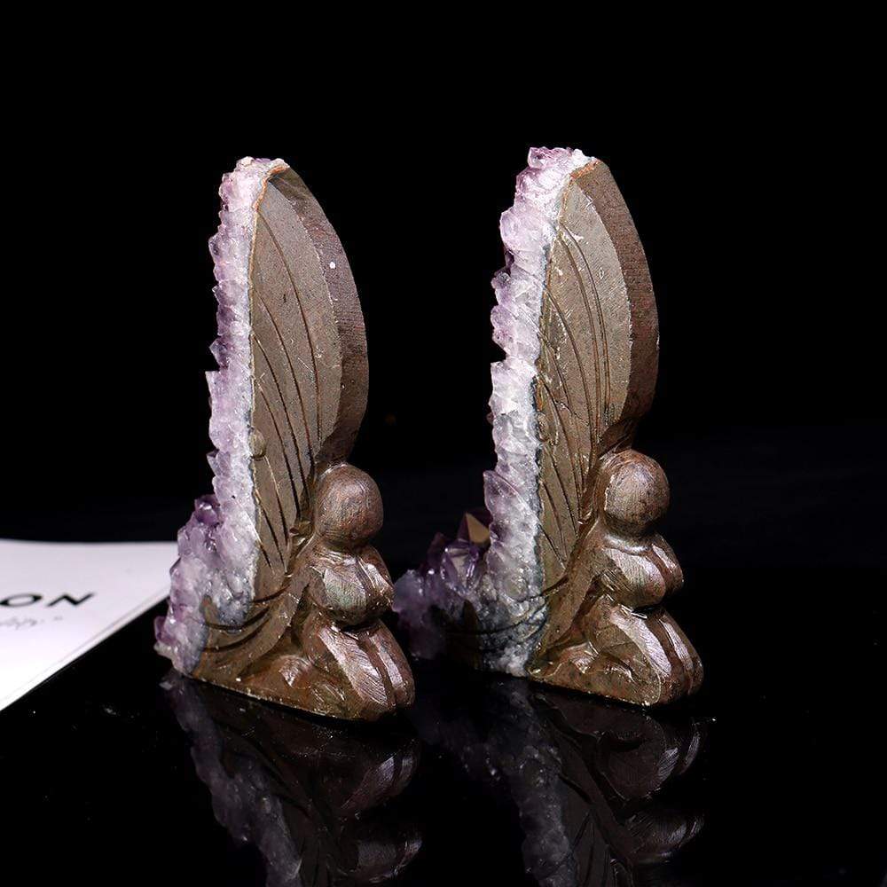 Natural Amethyst Butterfly