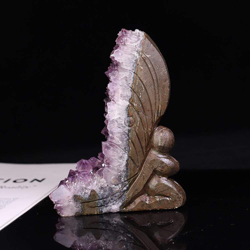 Natural Amethyst Butterfly