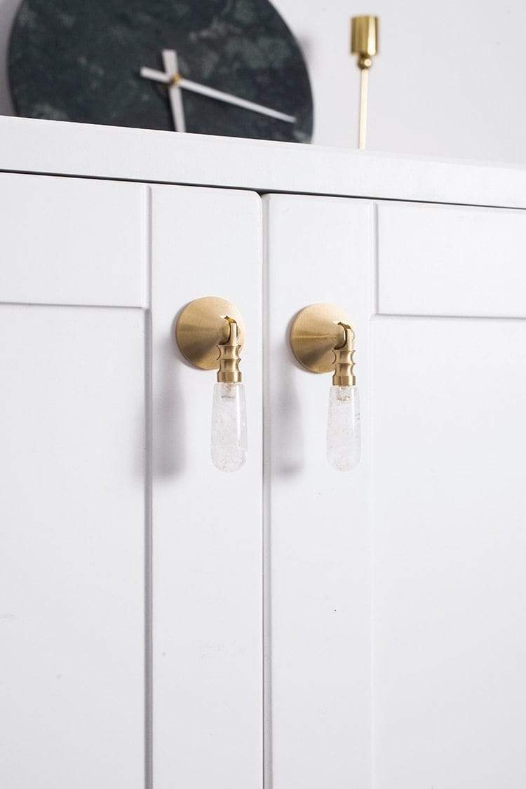 Natural Crystal Cabinet Knob