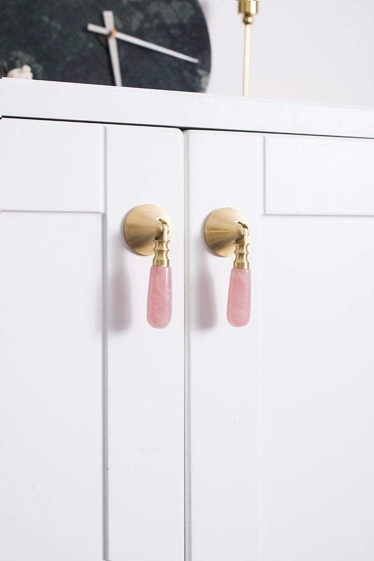 Natural Crystal Cabinet Knob