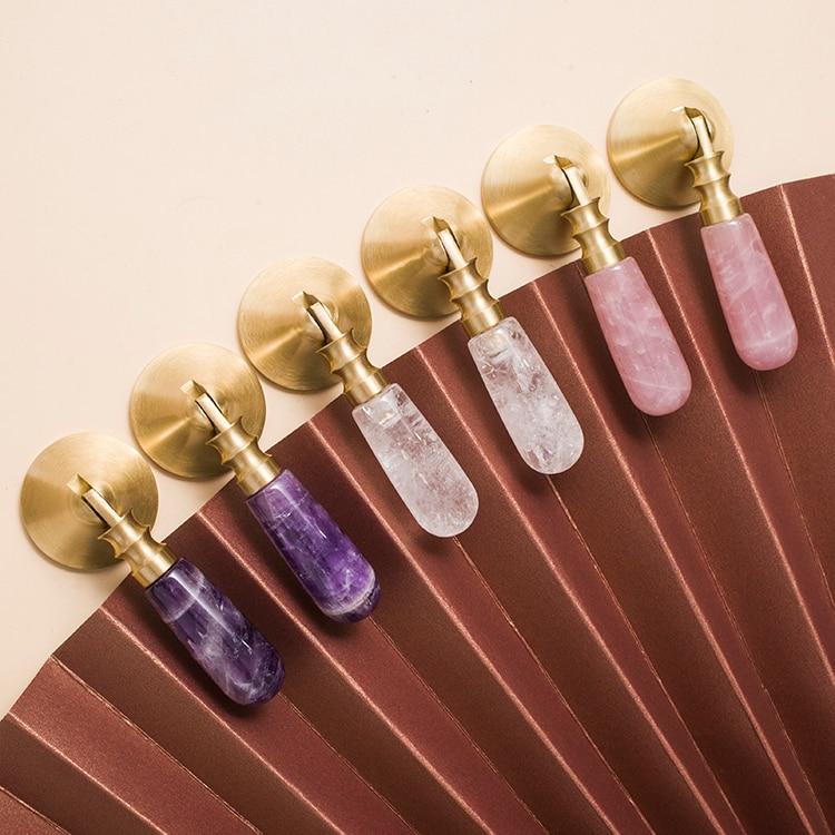 Natural Crystal Cabinet Knob