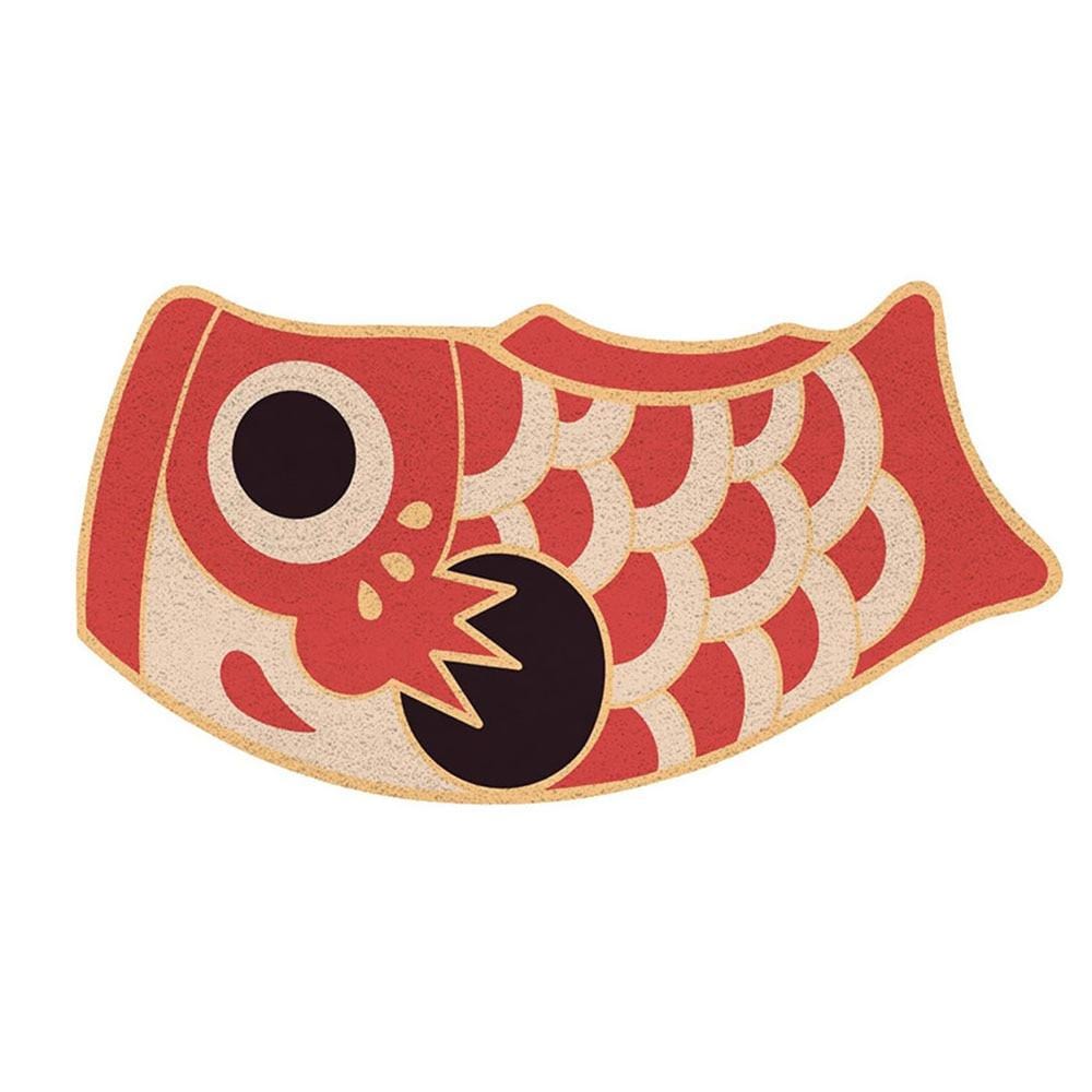 Koi Fish Door Mat
