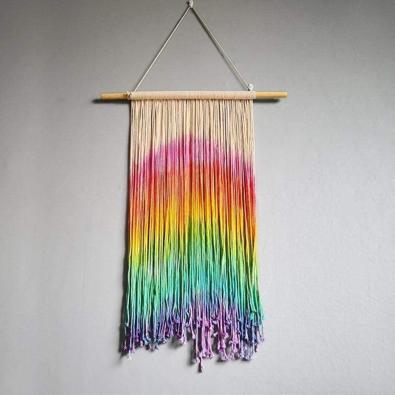 Over The Rainbow Wall Hanging Macrame