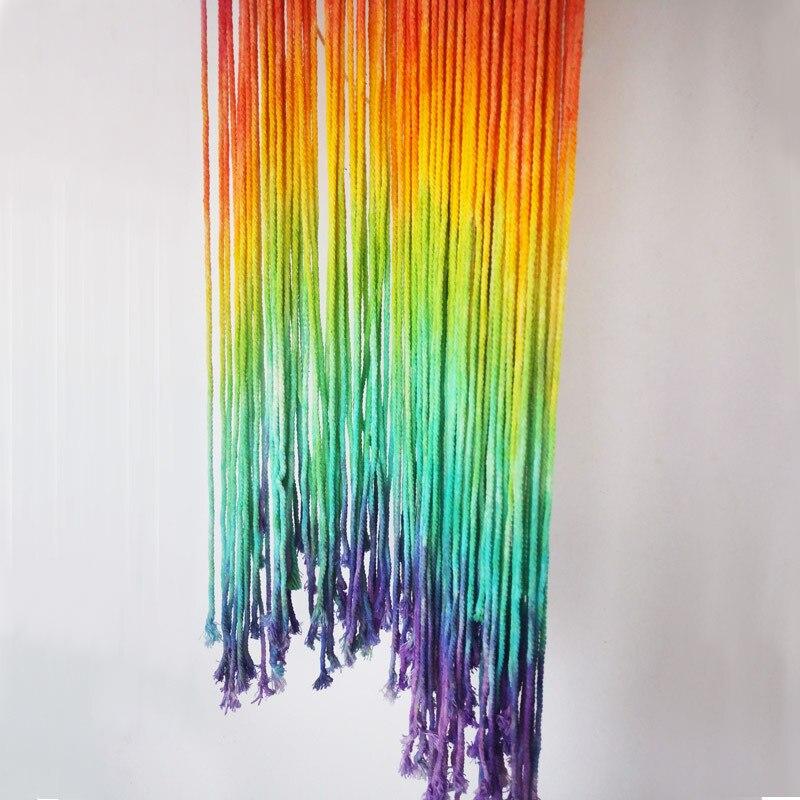 Over The Rainbow Wall Hanging Macrame