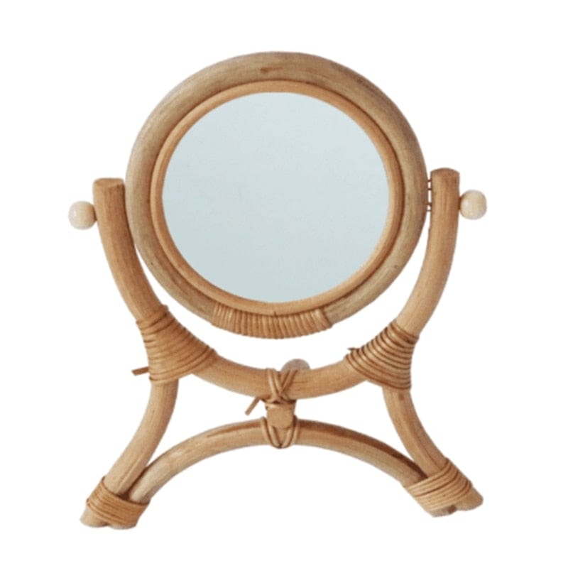 Rattan Handmade Table Mirror