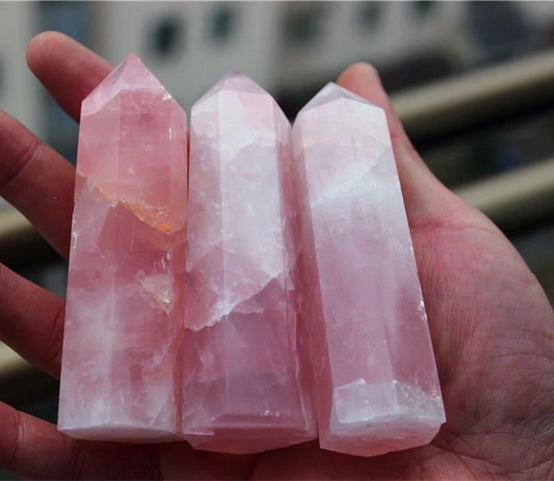 Rose Quartz Crystal Point