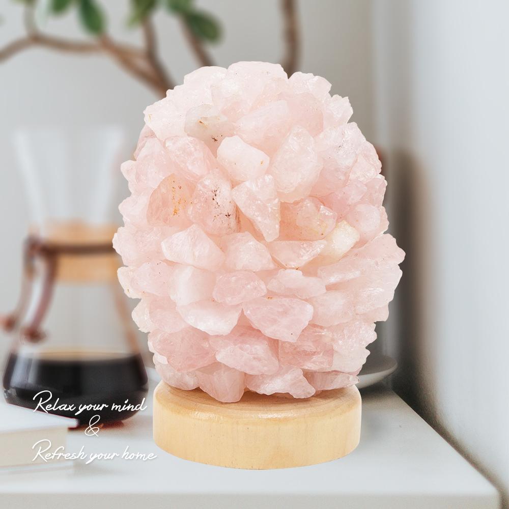 Rose Quartz Lamp
