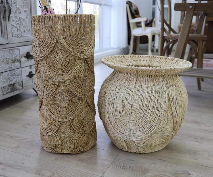 Straw Storage Baskets
