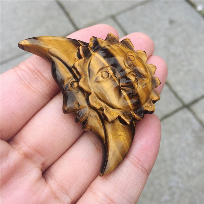 Tiger's Eye Sun and Moon Healing Crystal